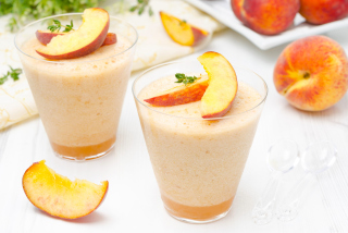 Peach Dessert sfondi gratuiti per cellulari Android, iPhone, iPad e desktop