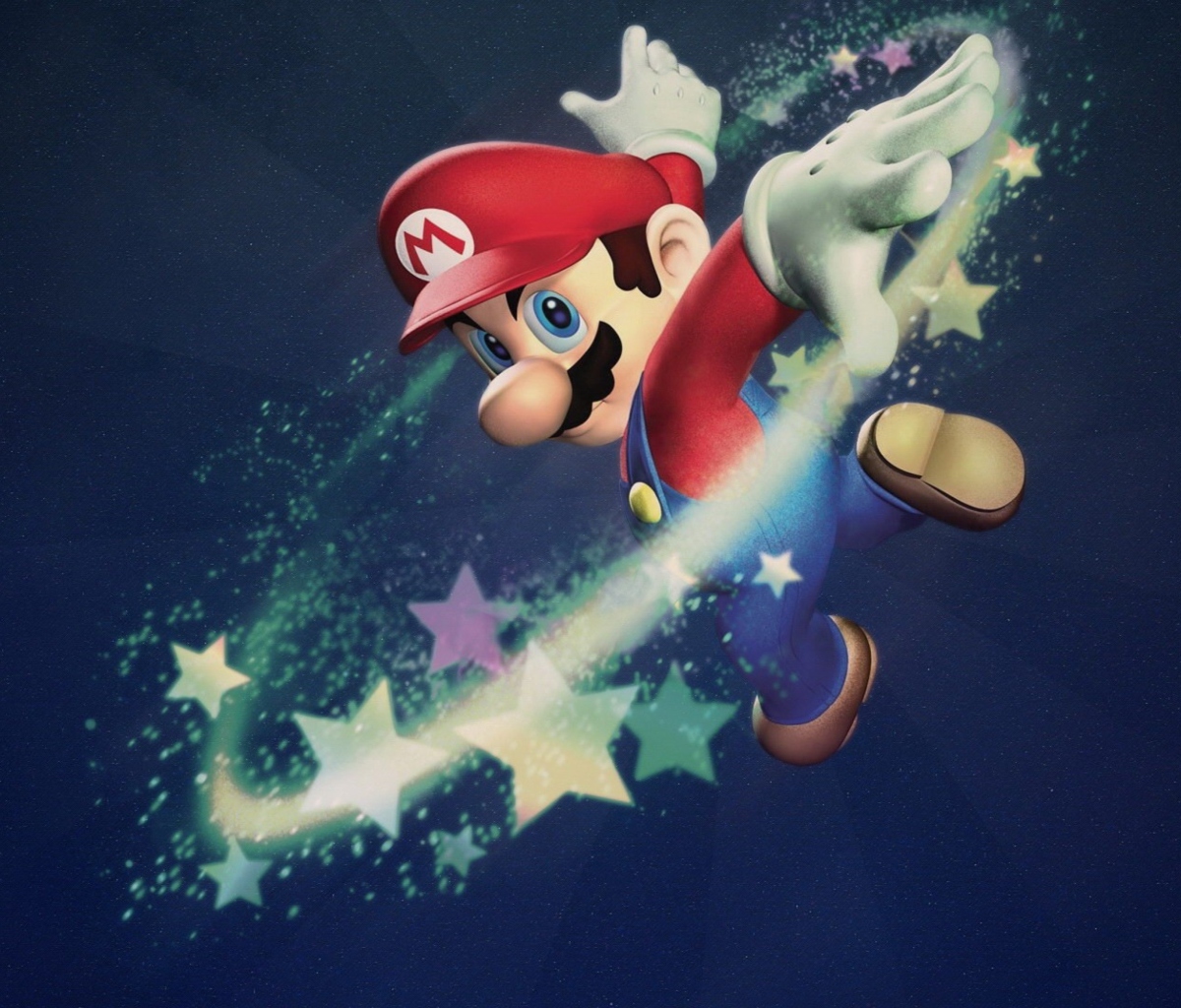 Super Mario wallpaper 1200x1024