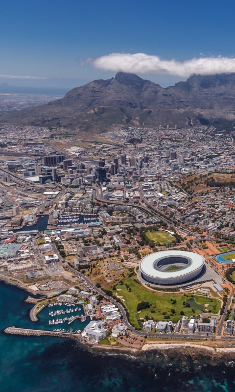 Screenshot №1 pro téma South Africa, Cape Town 480x800