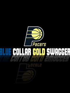 Das Indiana Pacers Team Wallpaper 240x320