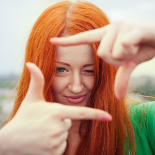 Redhead Girl - Obrázkek zdarma pro 128x128