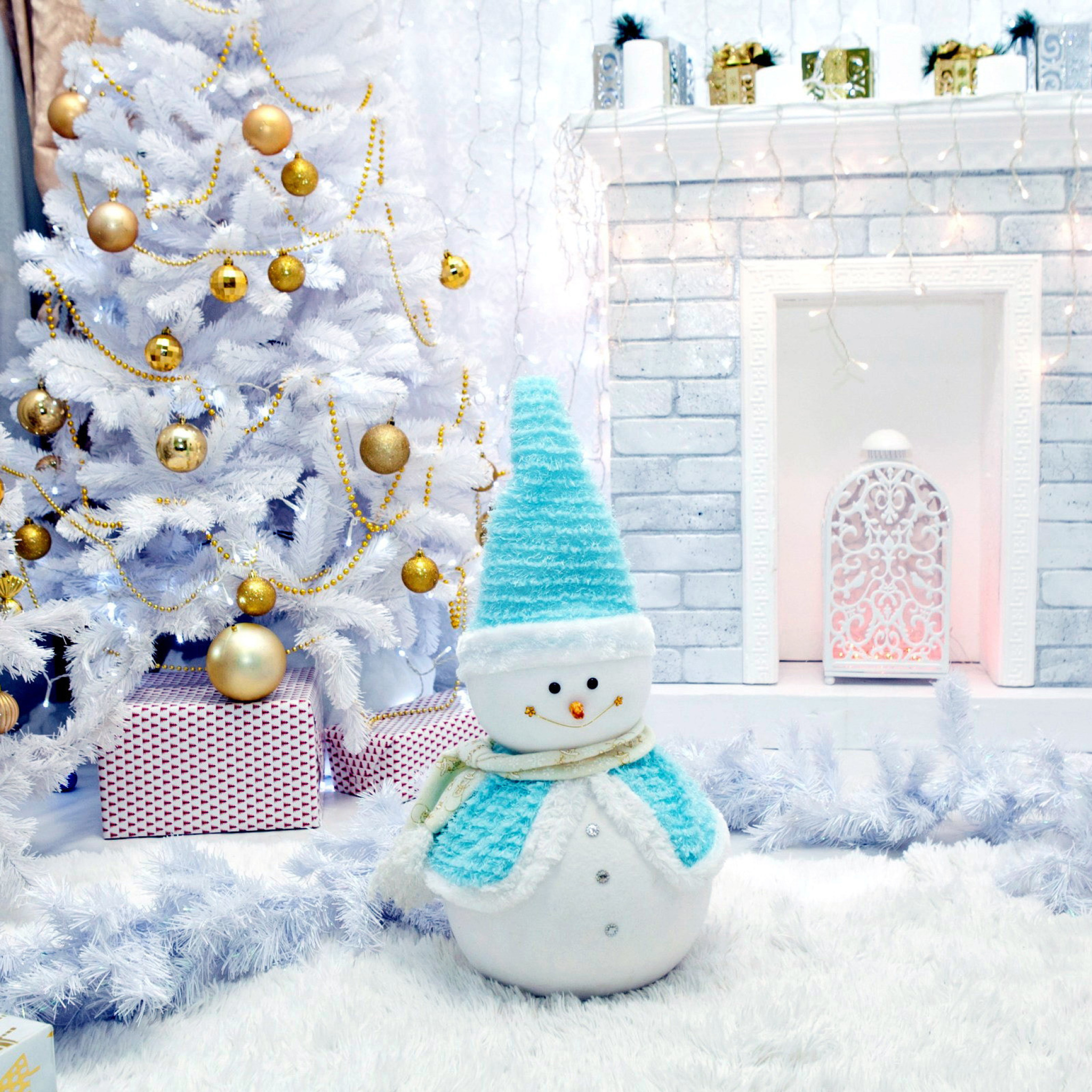 Christmas Tree and Snowman screenshot #1 2048x2048