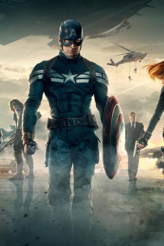 Capitan America wallpaper 320x480