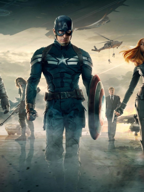 Capitan America wallpaper 480x640