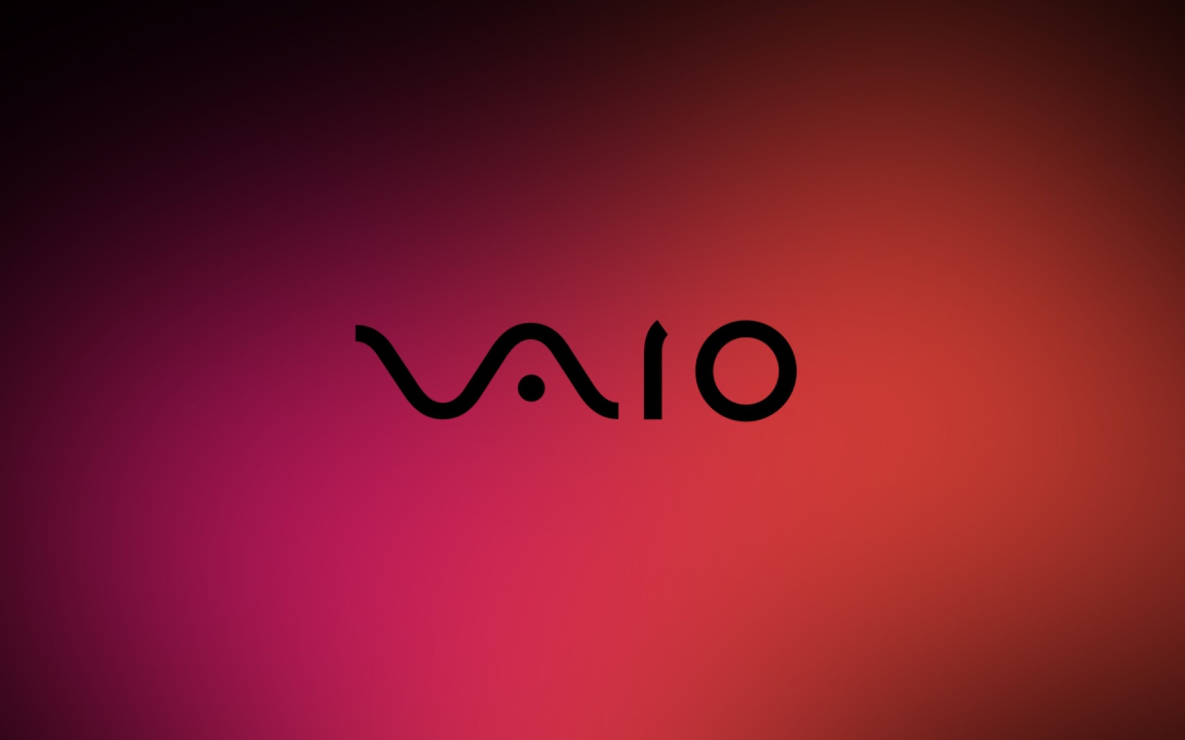 Обои Red Pink Vaio 1680x1050