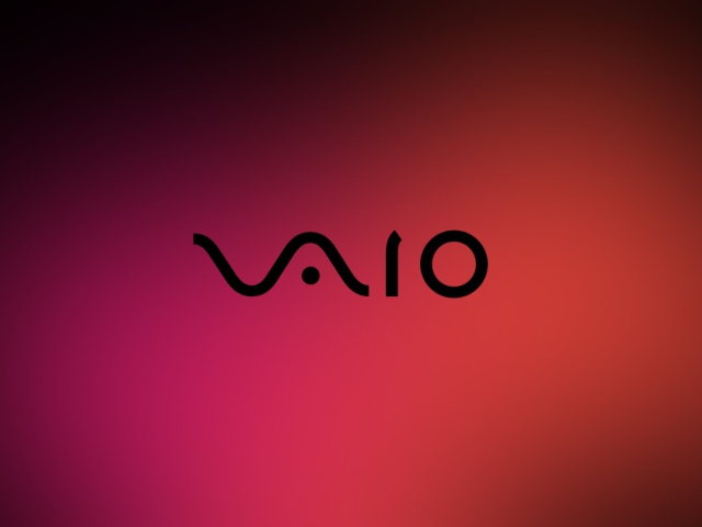 Das Red Pink Vaio Wallpaper 640x480
