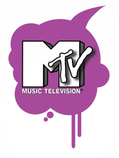Обои MTV Logo 240x320