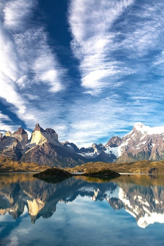 Screenshot №1 pro téma Chilean Patagonia 320x480