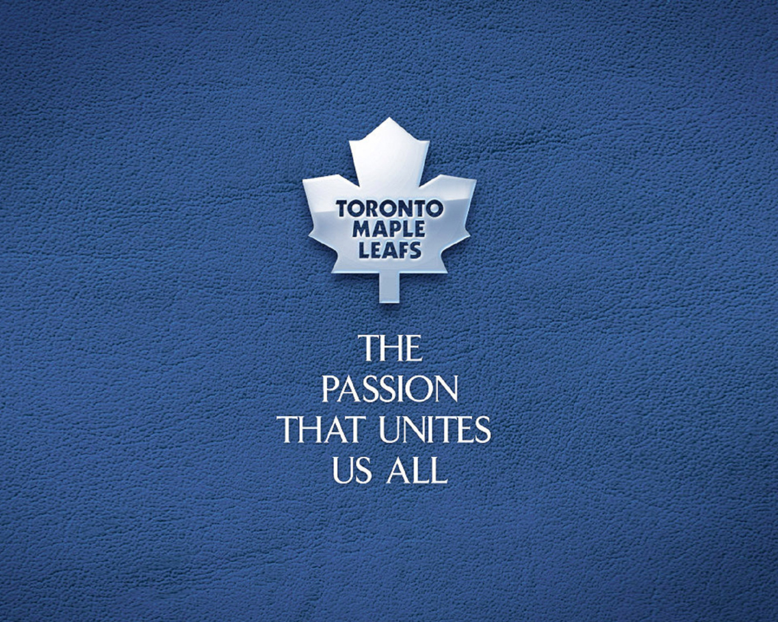 Das Toronto Maple Leafs NHL Logo Wallpaper 1600x1280