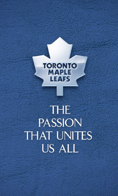 Sfondi Toronto Maple Leafs NHL Logo 240x400