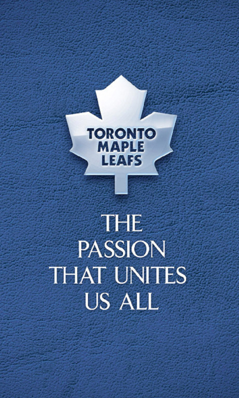 Screenshot №1 pro téma Toronto Maple Leafs NHL Logo 480x800
