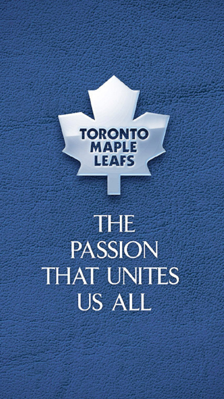 Screenshot №1 pro téma Toronto Maple Leafs NHL Logo 750x1334