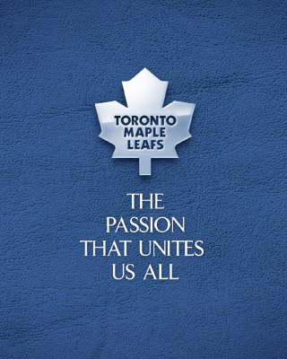 Toronto Maple Leafs NHL Logo - Obrázkek zdarma pro 480x640