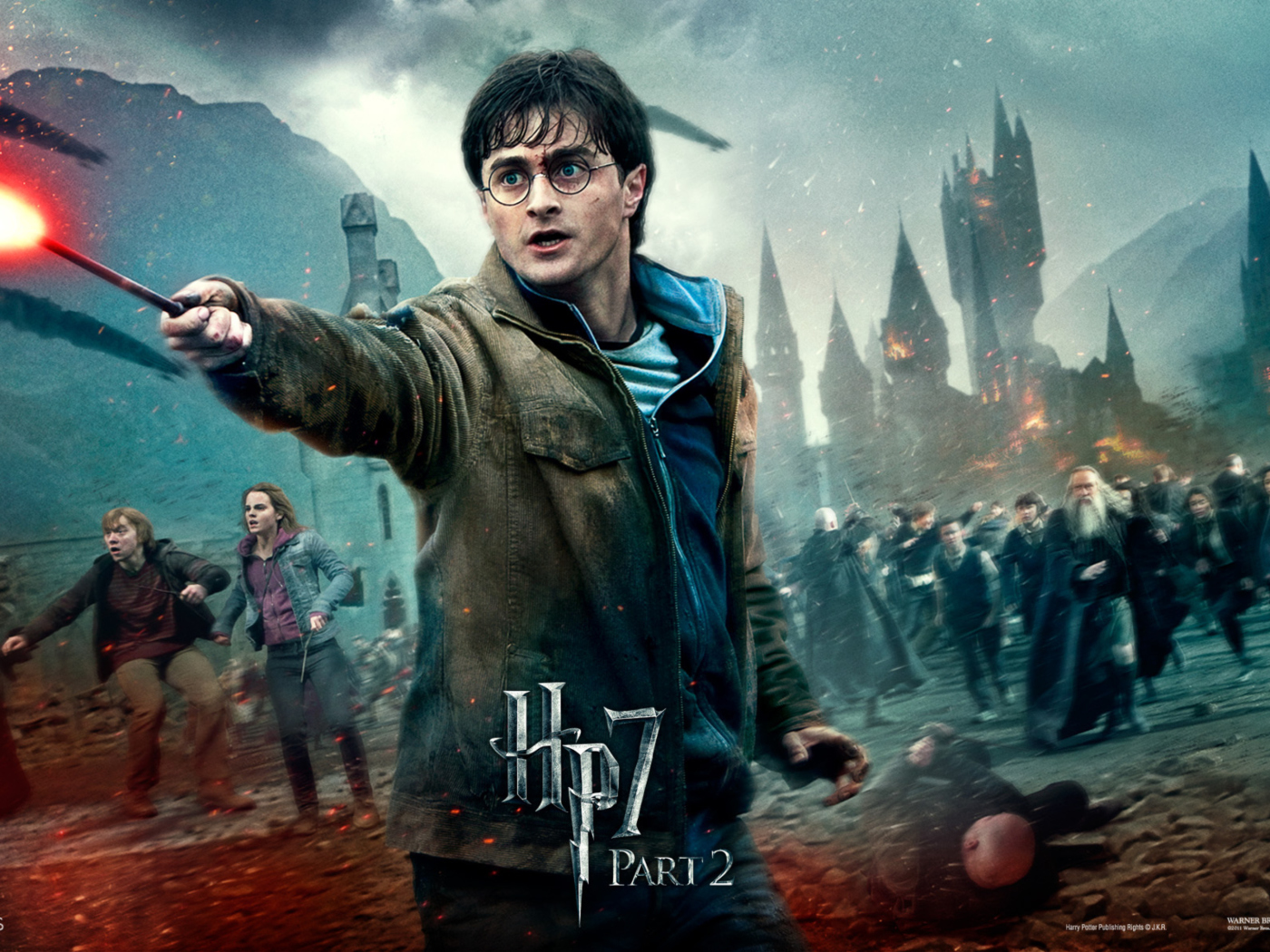 Das Harry Potter HP7 Wallpaper 1400x1050
