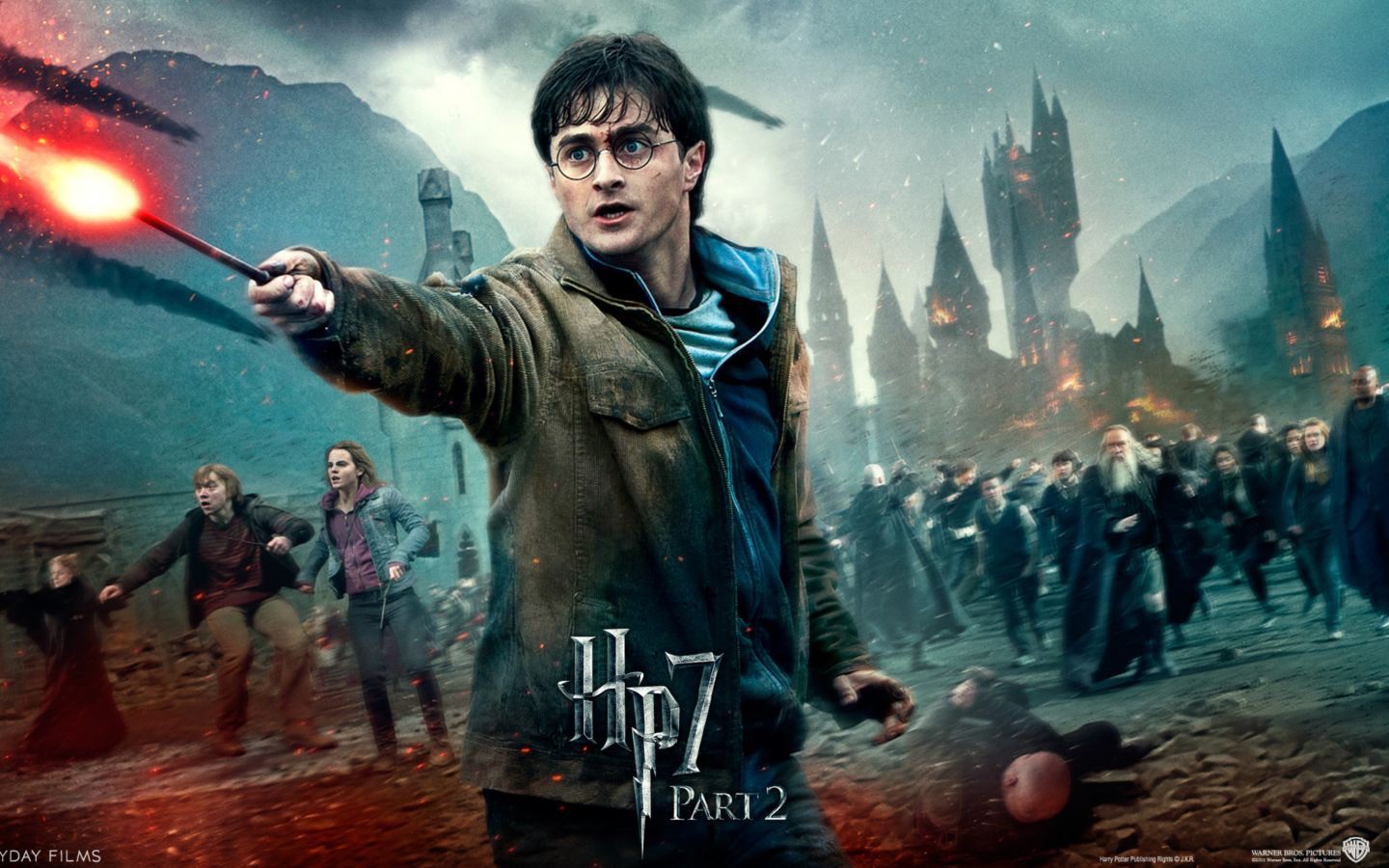 Screenshot №1 pro téma Harry Potter HP7 1440x900