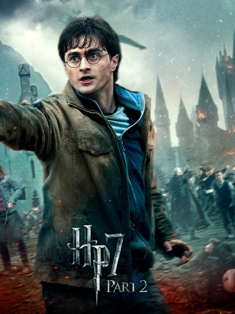 Fondo de pantalla Harry Potter HP7 480x640