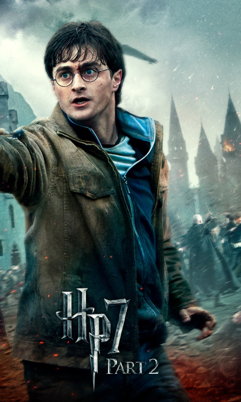 Fondo de pantalla Harry Potter HP7 480x800