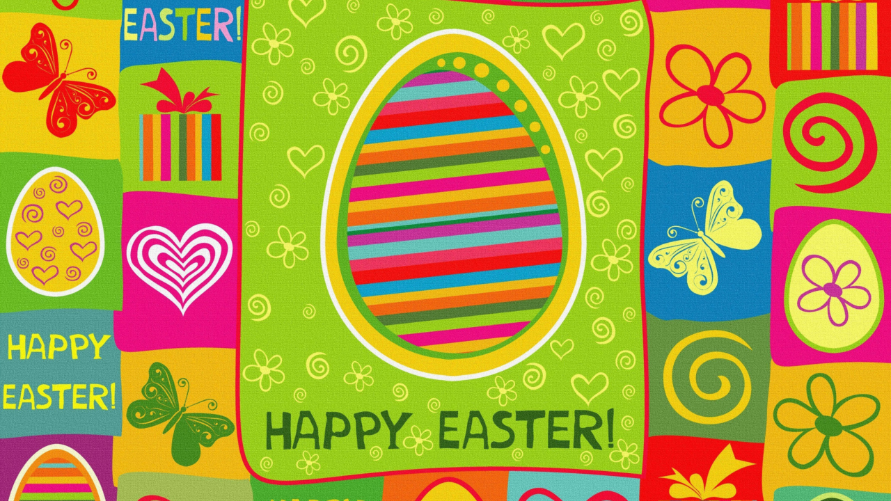 Screenshot №1 pro téma Happy Easter Background 1280x720