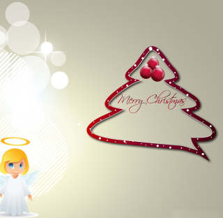 Merry Christmas - Obrázkek zdarma pro iPad 3