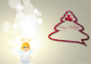 Merry Christmas - Obrázkek zdarma pro Nokia Asha 201
