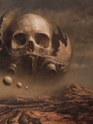 Skull Desert screenshot #1 132x176