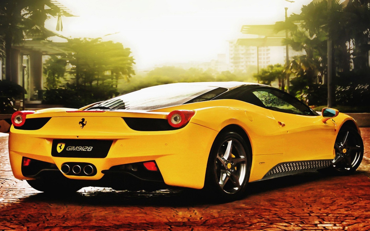 Screenshot №1 pro téma Ferrari 458 Italia 1440x900