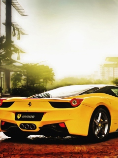Screenshot №1 pro téma Ferrari 458 Italia 240x320