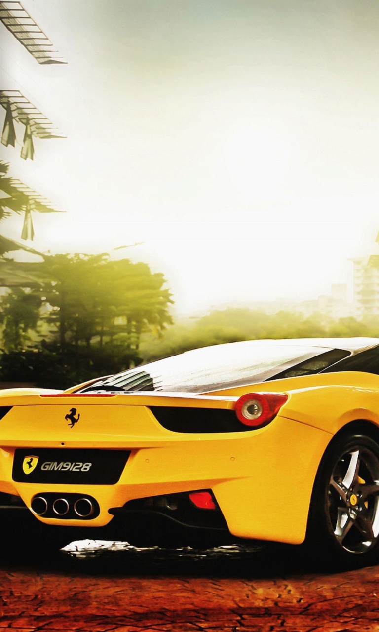 Screenshot №1 pro téma Ferrari 458 Italia 768x1280