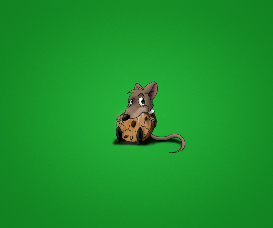 Little Mouse With Cookie screenshot #1 960x800