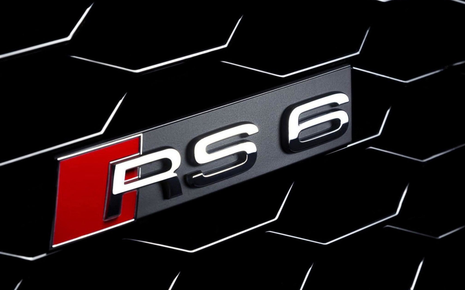 Fondo de pantalla Audi RS6 Badge 1920x1200