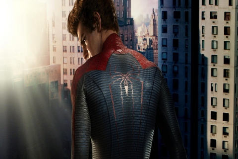 Обои The Amazing Spiderman 480x320