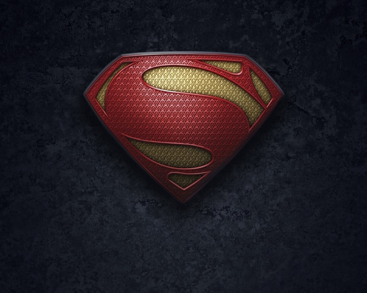 Das Superman Logo Wallpaper 1280x1024