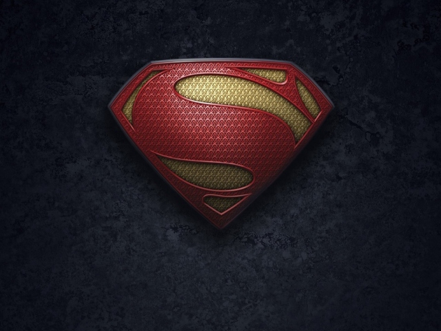 Superman Logo wallpaper 640x480