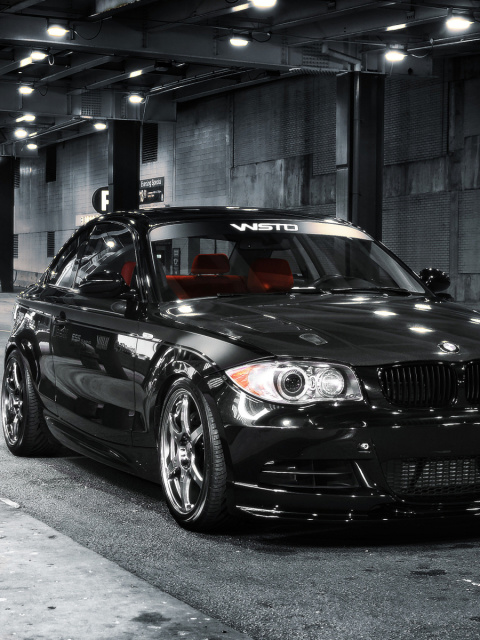 Screenshot №1 pro téma BMW 135i Black Kit Tuning 480x640