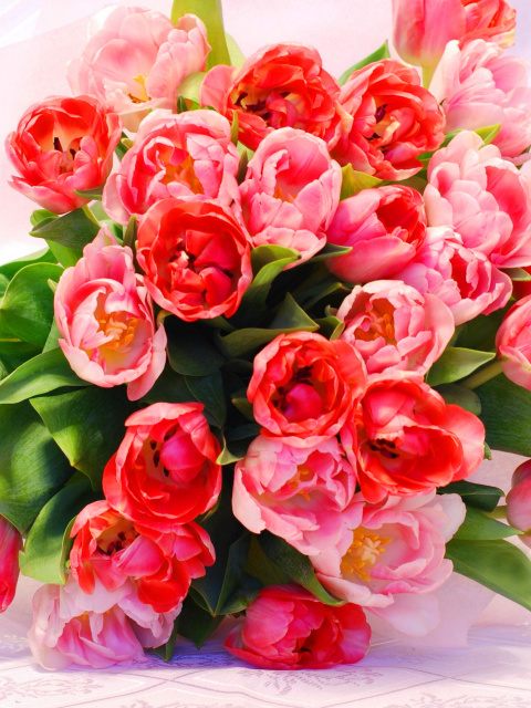 Das Spring Bouquet Wallpaper 480x640