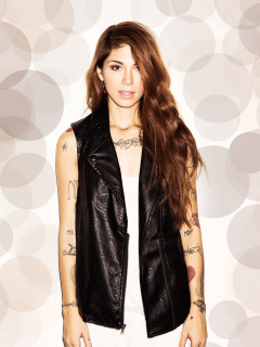 Fondo de pantalla Christina Perri HD 240x320