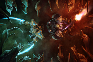 Starcraft Background for Android, iPhone and iPad