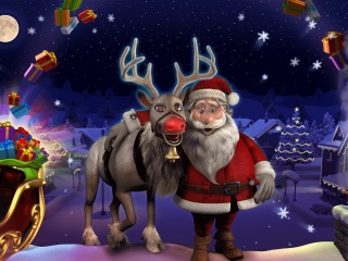 Screenshot №1 pro téma Heartfelt Christmas 320x240