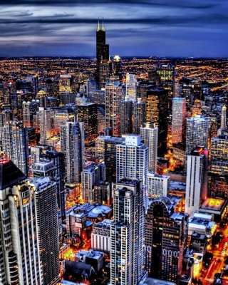 Chicago with John Hancock Center, Illinois - Obrázkek zdarma pro iPhone 4S