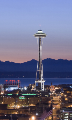 Space Needle and Seattle Center screenshot #1 240x400