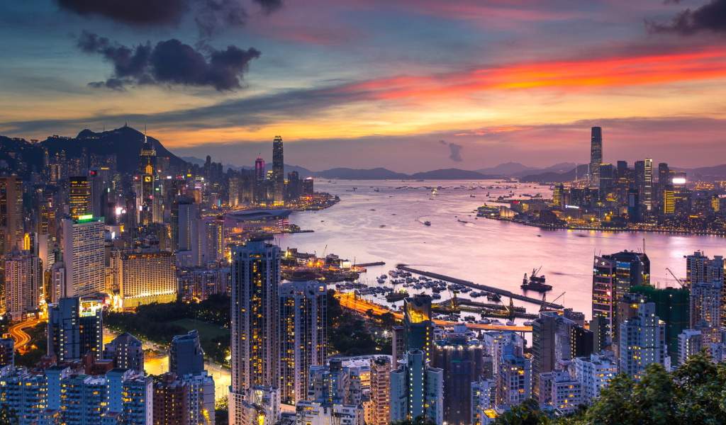 Fondo de pantalla Braemar Hill in Hong Kong 1024x600