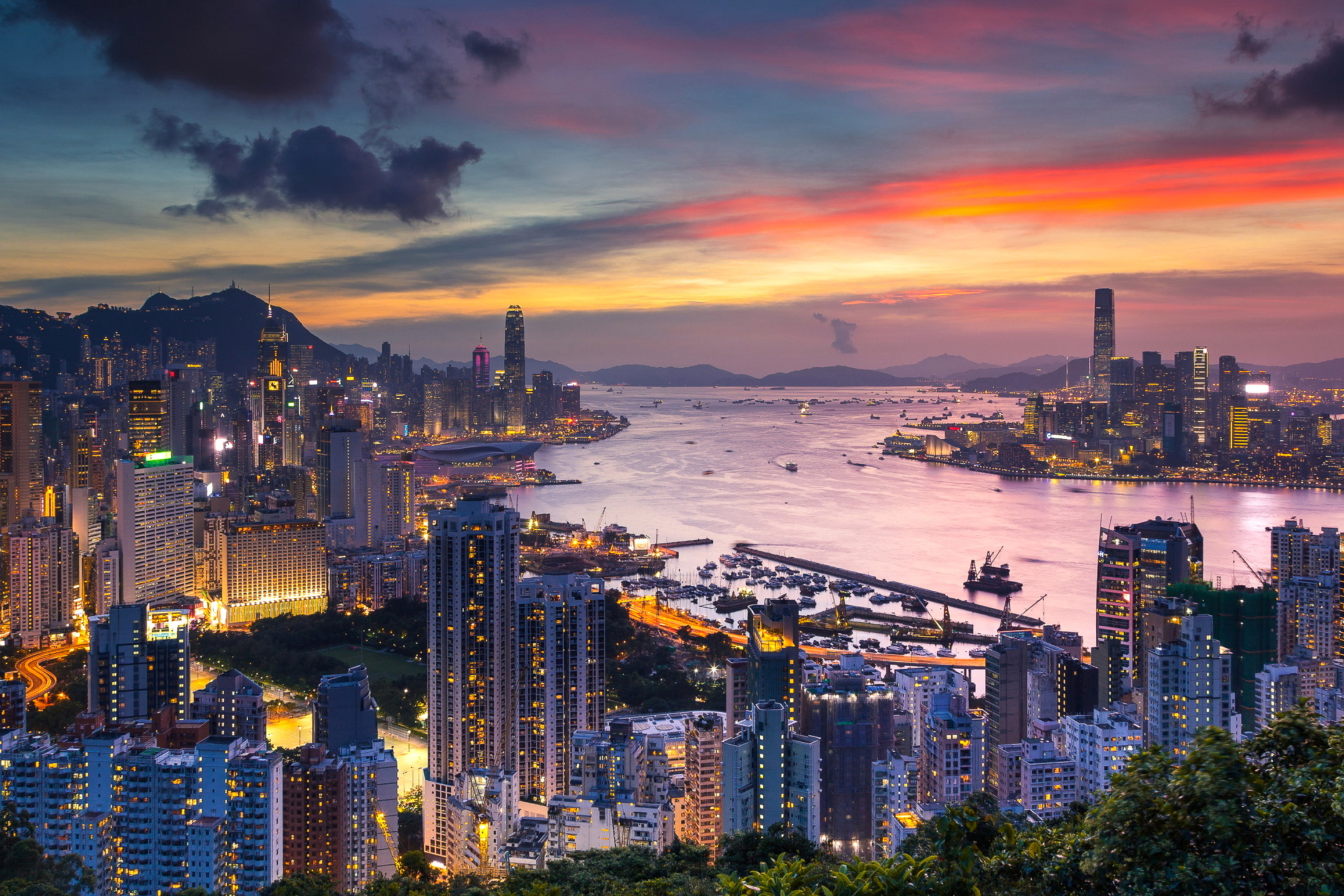 Das Braemar Hill in Hong Kong Wallpaper 2880x1920
