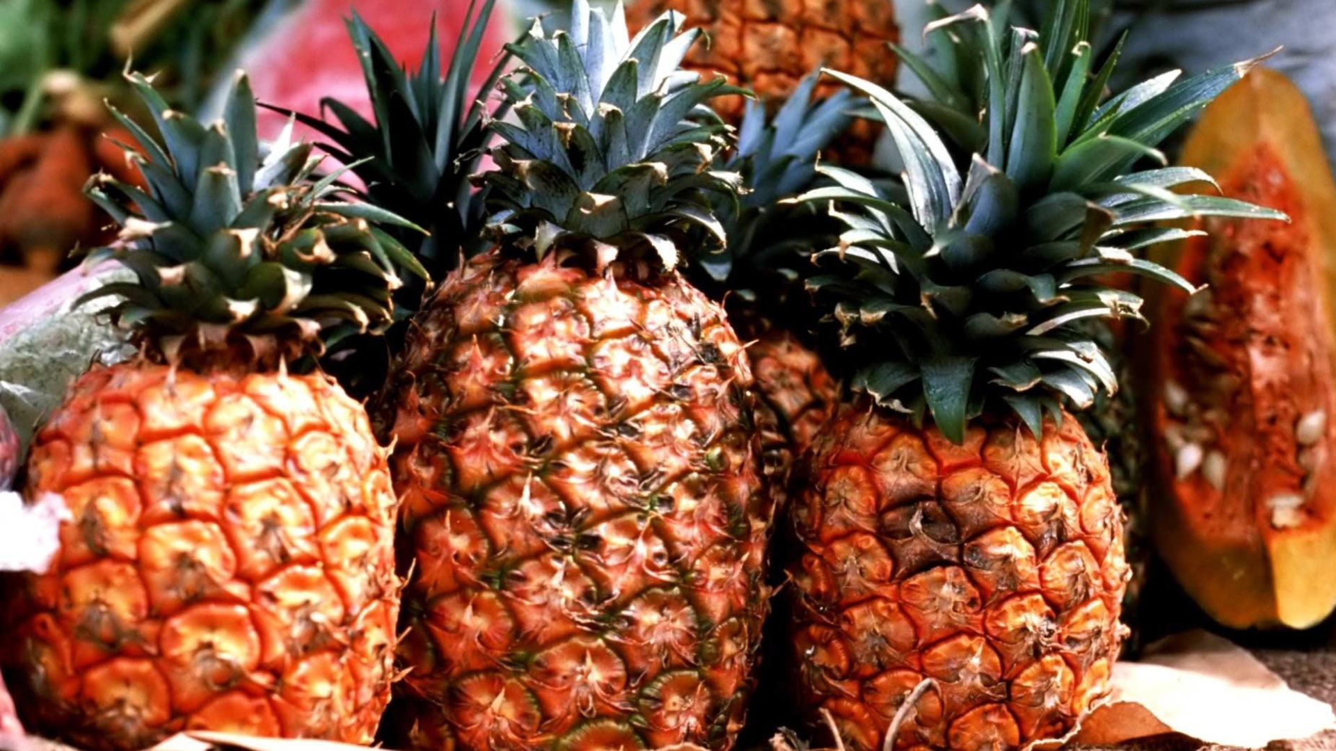 Screenshot №1 pro téma Pineapples 1920x1080