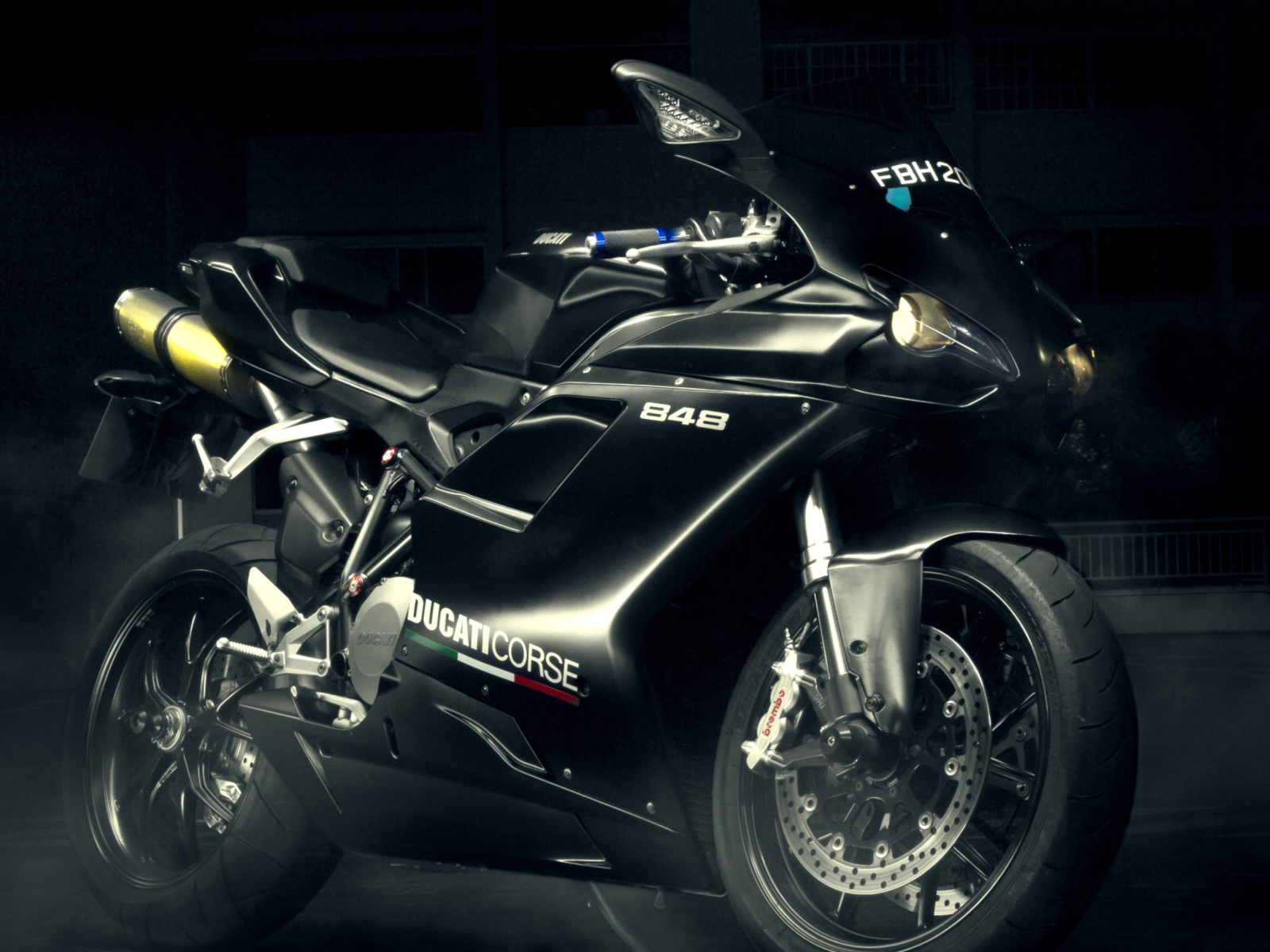 Screenshot №1 pro téma Ducati 848 EVO Corse 1600x1200