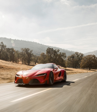 2014 Toyota Ft 1 Concept Front Angle - Obrázkek zdarma pro Nokia X2-02