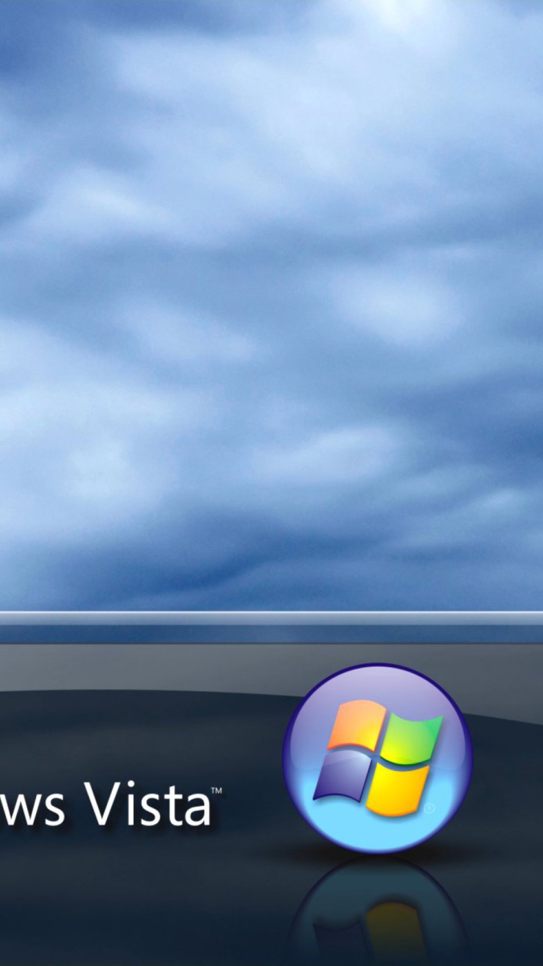 Das Windows Vista Wallpaper 1080x1920