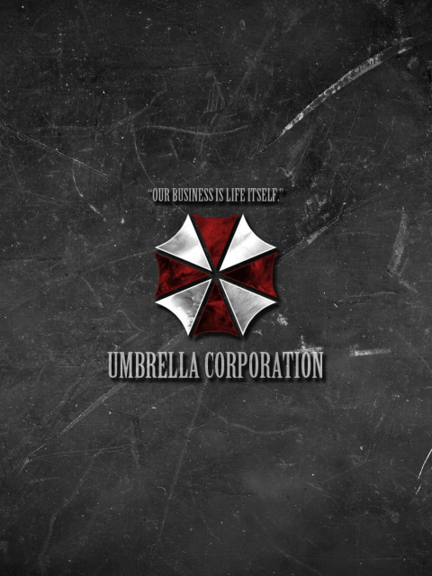 Fondo de pantalla Umbrella Corporation 480x640