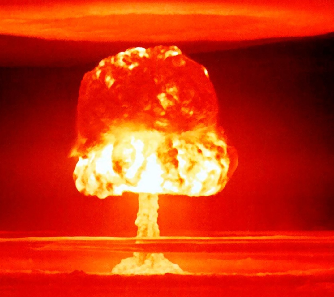 Das Nuclear explosion Wallpaper 1080x960