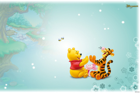 Обои Winnie The Pooh 480x320