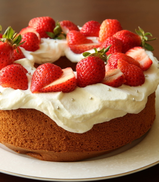 Strawberry Cake - Obrázkek zdarma pro 480x640